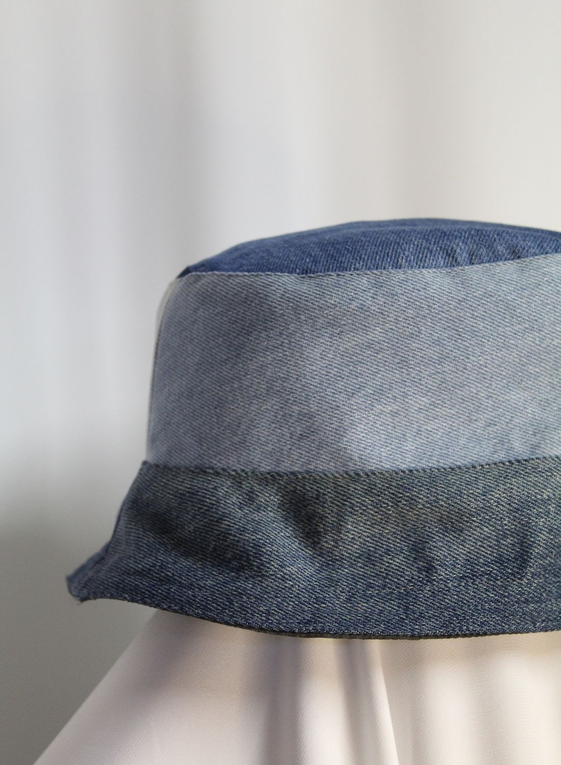 Cappello Reversibile in Denim - Camo